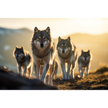 Wolf Canvas Image